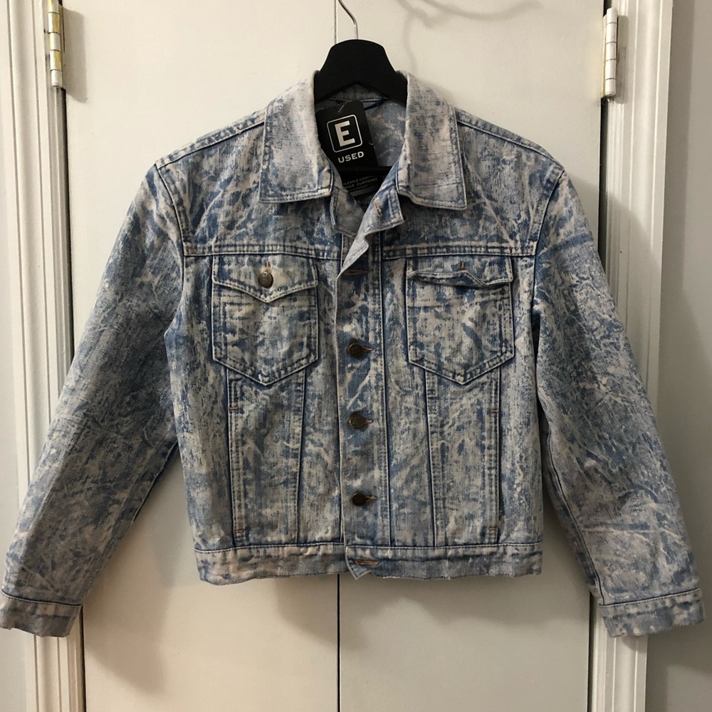 Vintage Vetement Blouson Jean Jacket